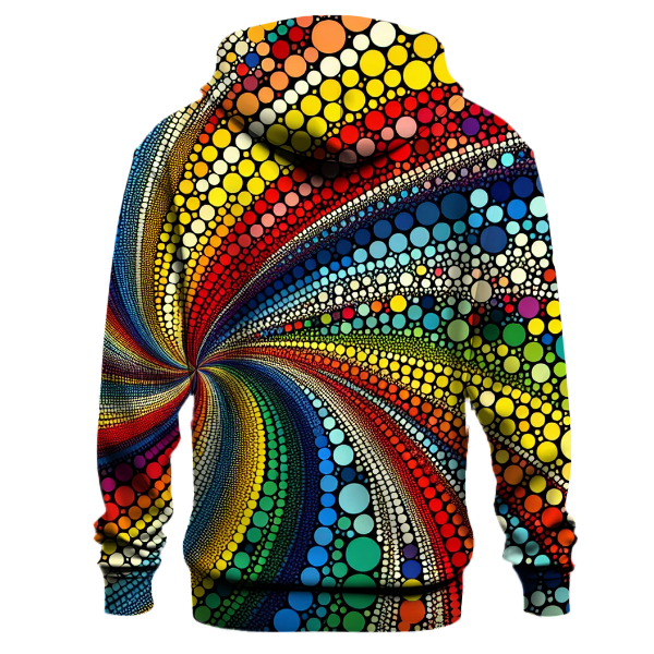 Funky Rainbow Dots Hoodie