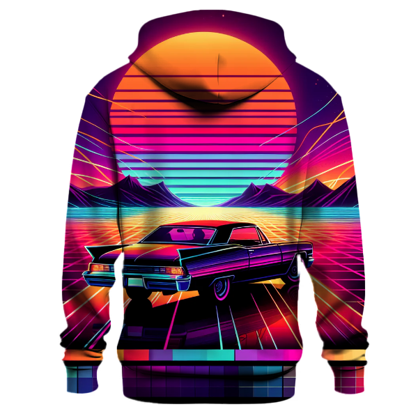 Neon Sunset Drive Hoodie