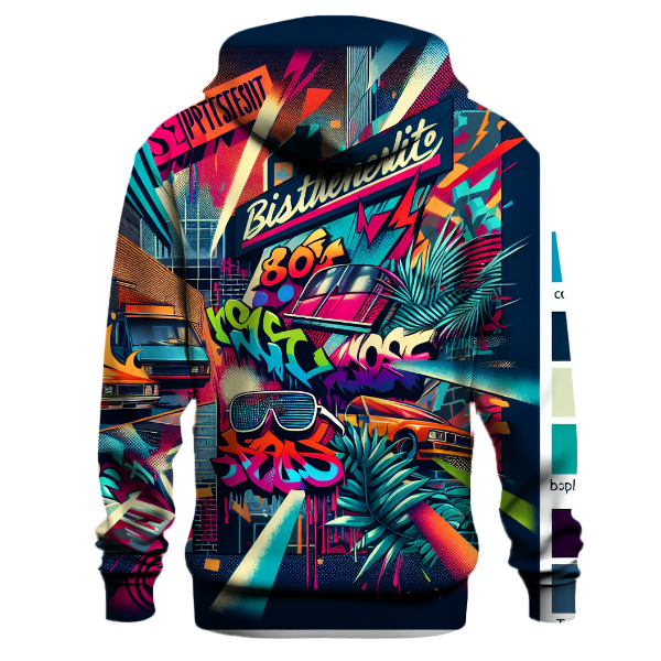 Graffiti Wave Art Hoodie