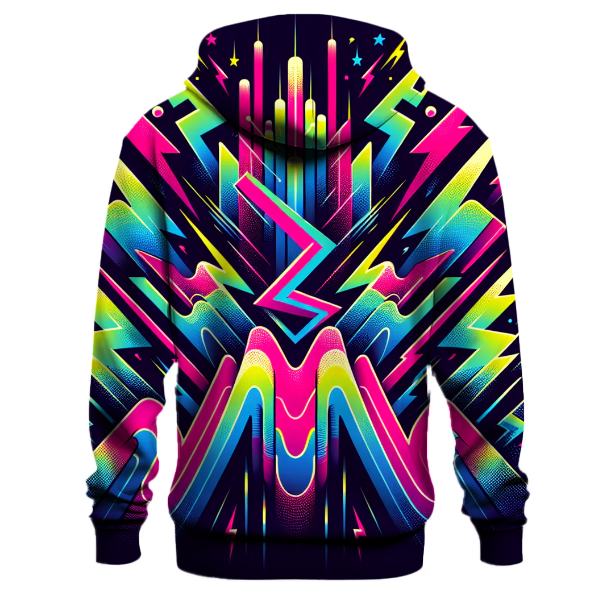 Electric Synth Flash Hoodie