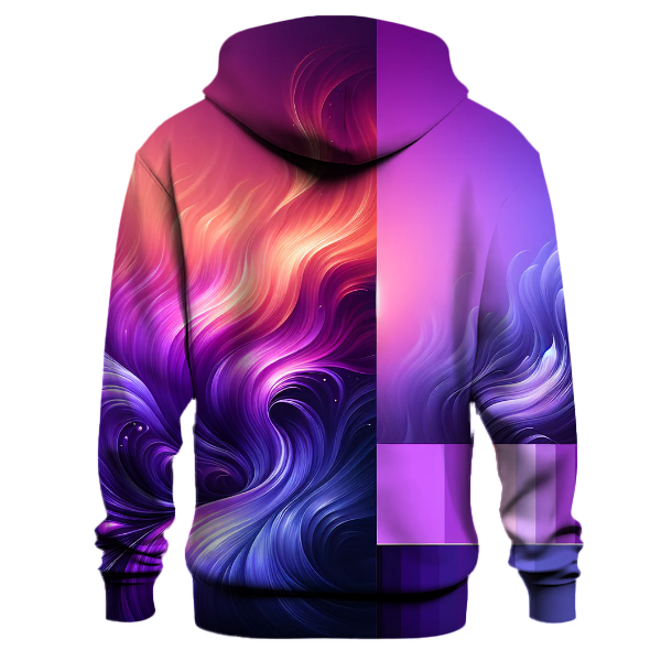 Violet Flame Gradient Hoodie