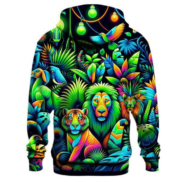 Digital Jungle Adventure Hoodie