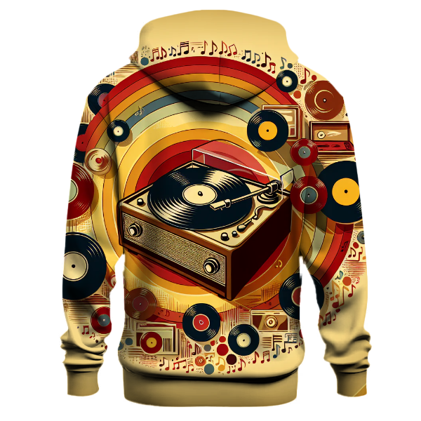 Vintage Record Player Hoodie