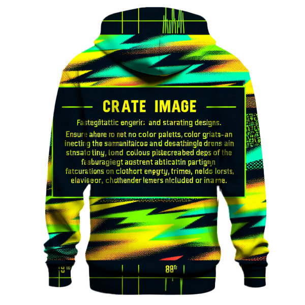 Neon Static Hoodie