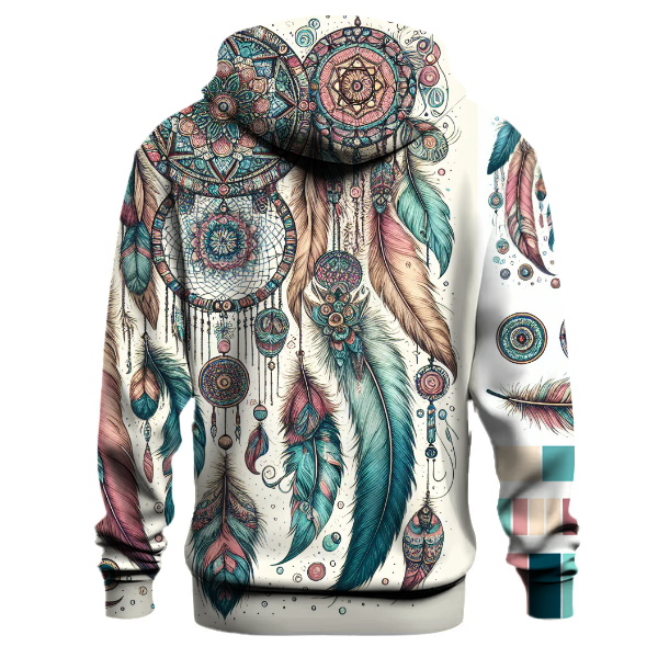 Bohemian Feather Dreamscape Hoodie