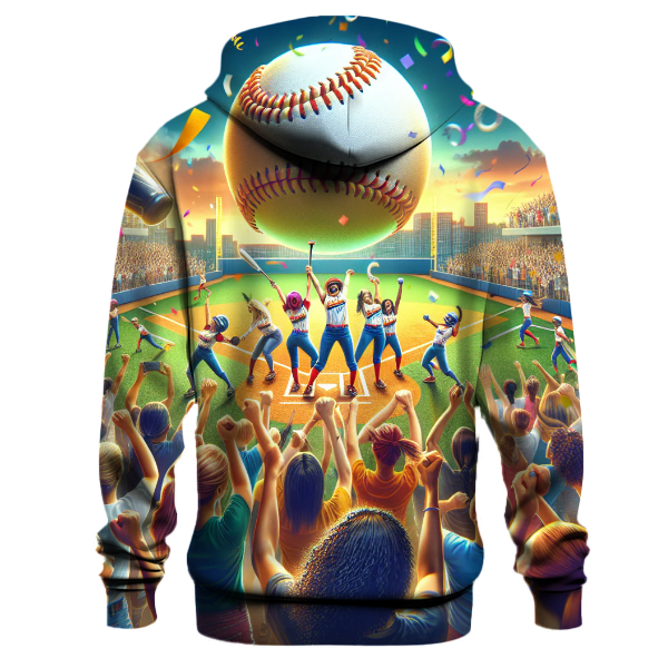 Softball Celebration Hoodie