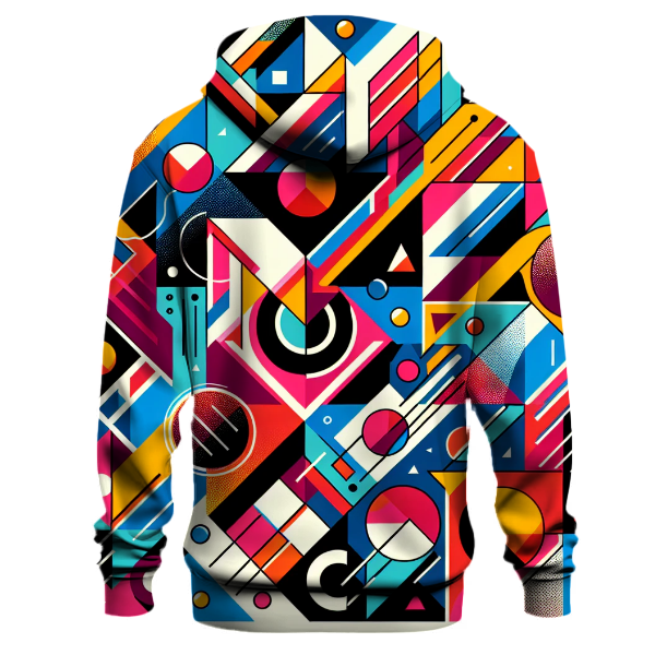 Color Pop Geometrics Hoodie