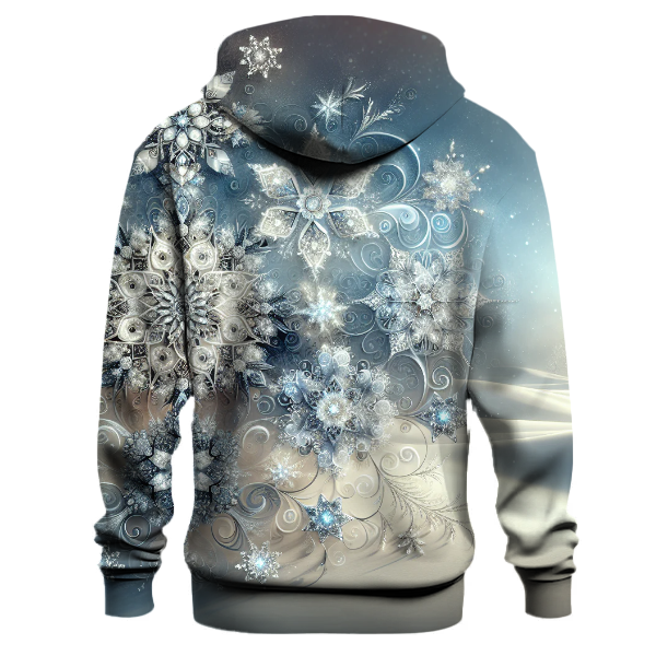 Sparkling Snowflake Symphony Hoodie