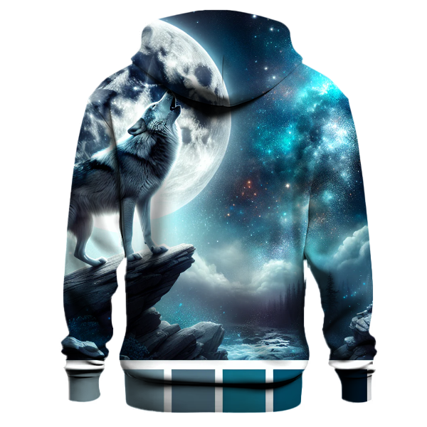 Celestial Wolf Spirit Hoodie