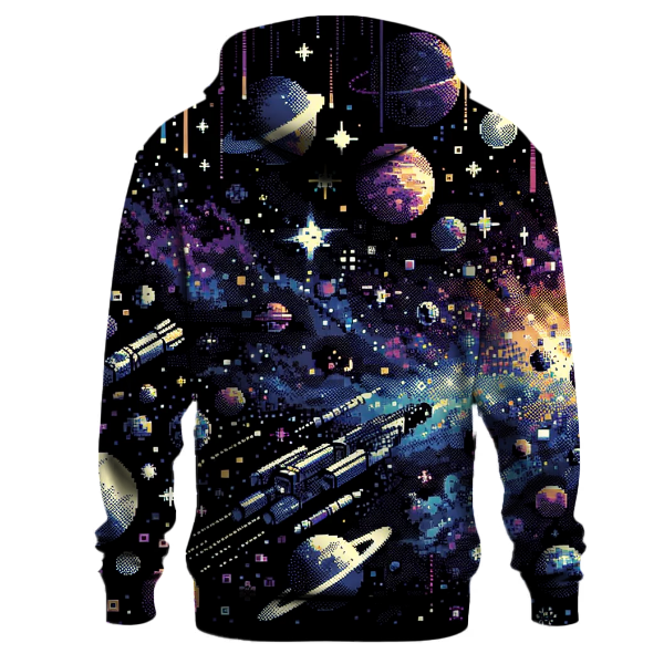 Cosmic Pixel Adventure Hoodie