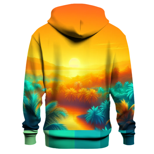 Tropical Sunrise Breeze Hoodie