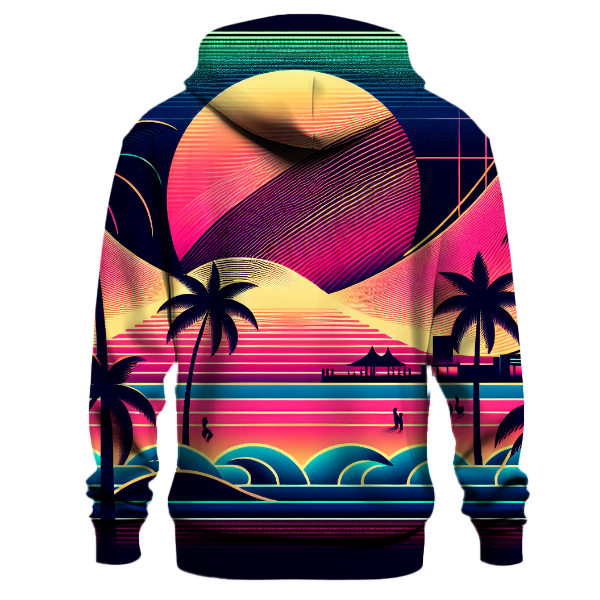 Miami Beach Nights Hoodie