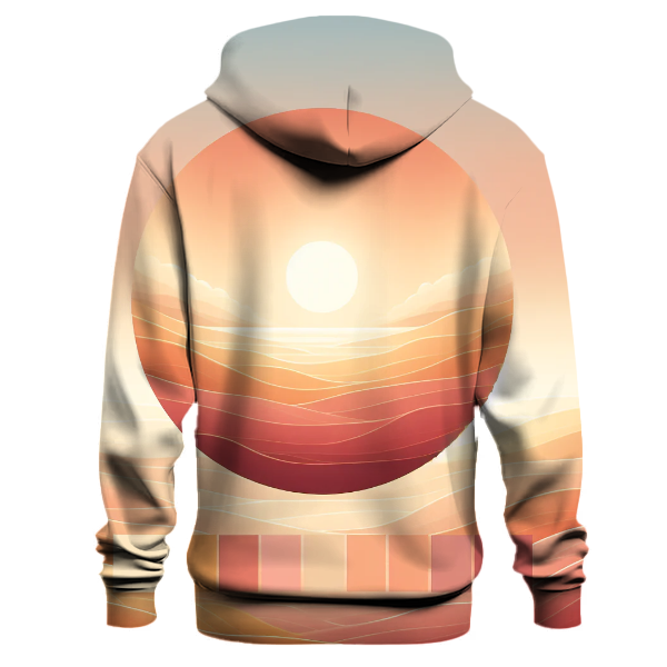 Peach Sunset Dream Hoodie