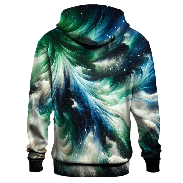Aurora Breeze Tie-dye Design Hoodie