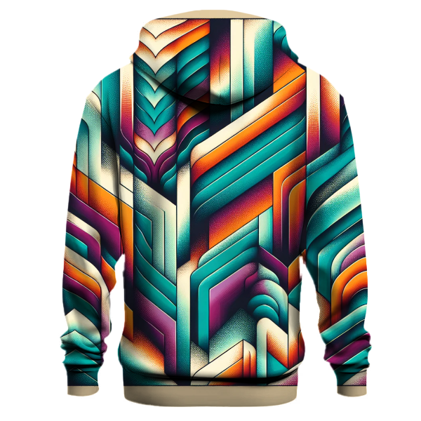 Abstract Geometric Flow Hoodie