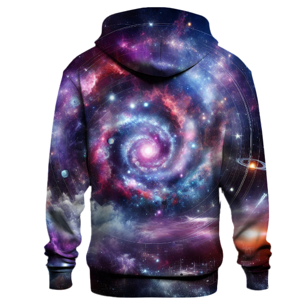 Cosmic Dreams and Galaxy Visions Hoodie