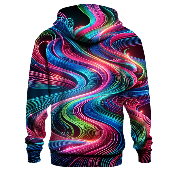 Wave Patterns Hoodie