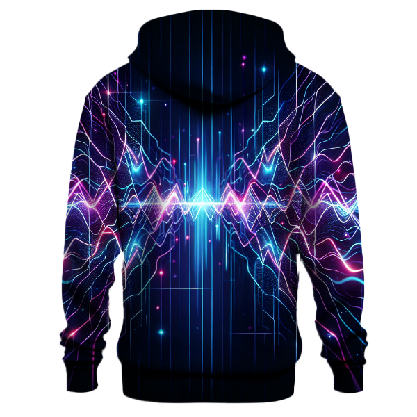 Electric Pulse Grid Hoodie