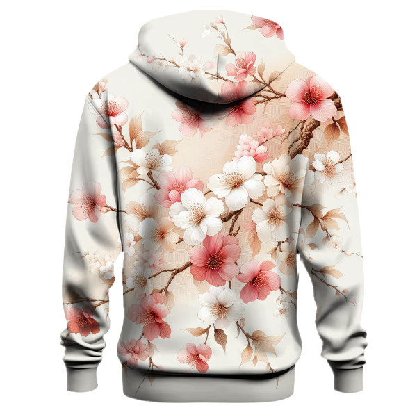 Cherry Blossom Bloom Tie-dye Hoodie