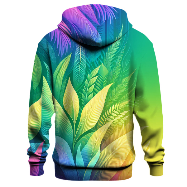 Vibrant Jungle Flora Hoodie