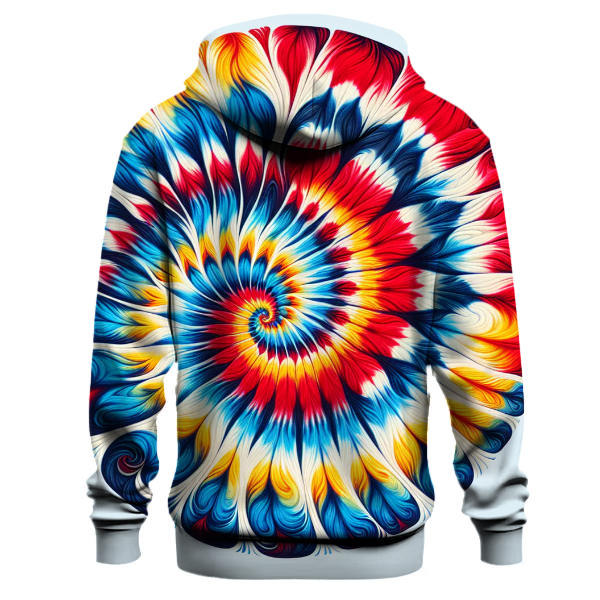 Funky Tie Dye Swirl Hoodie