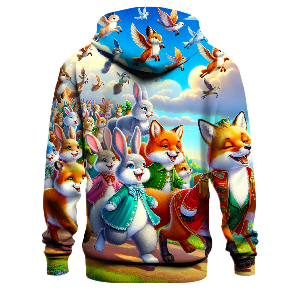 Funky Animal Parade Hoodie