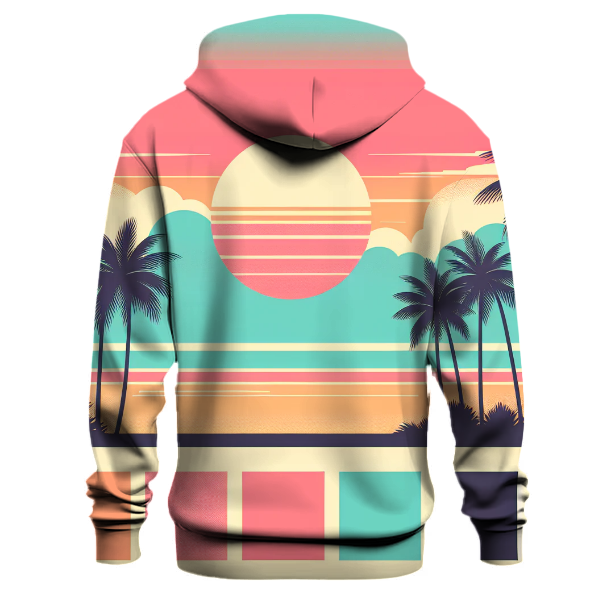 Miami Sunset Vibe Hoodie