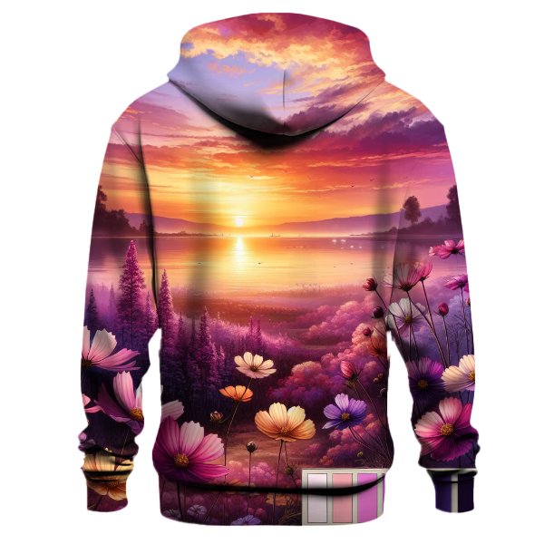 Floral Sunset Bliss Hoodie