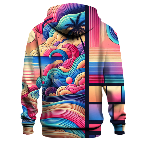 Miami Vice Colors Hoodie