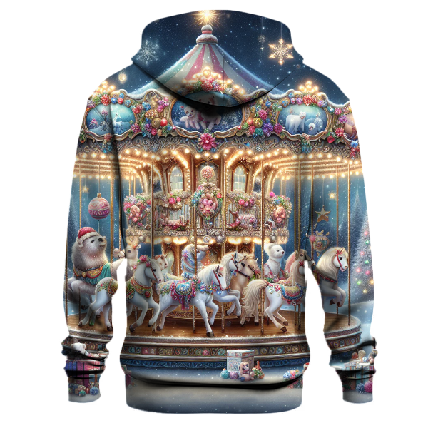 Magical Holiday Carousel Hoodie