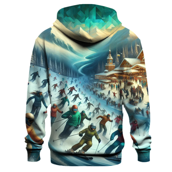 Frosty Ski Lodge Hoodie