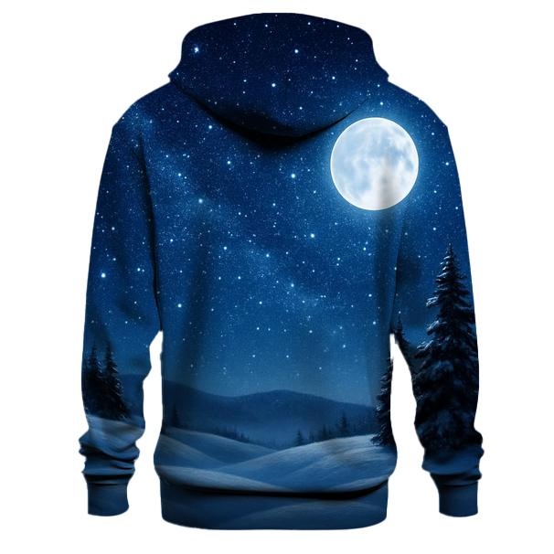 Twinkling Starry Night Christmas Hoodie