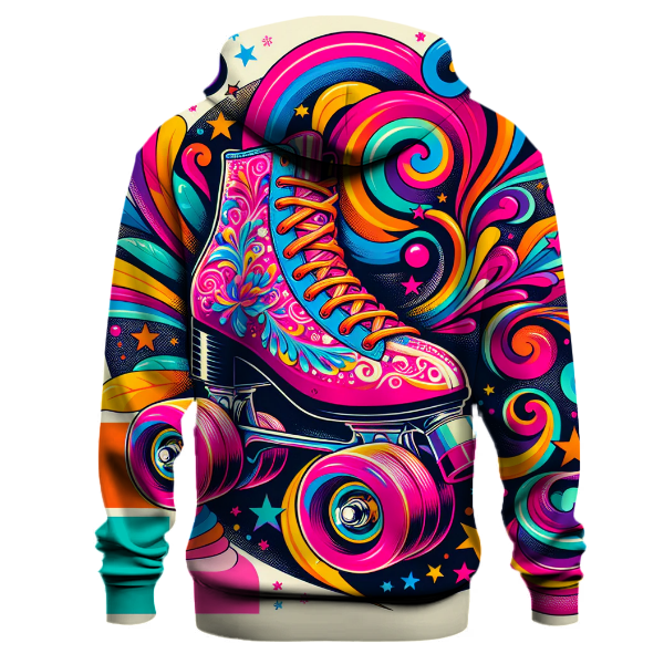 Funky Roller Disco Dreams Hoodie