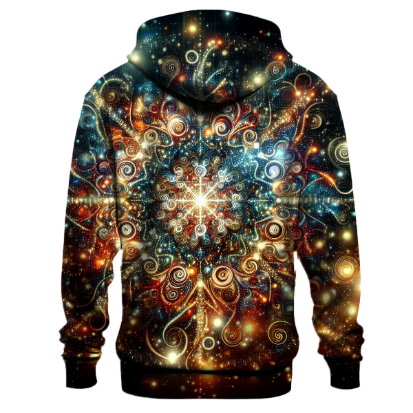 Christmas Lights Kaleidoscope Hoodie