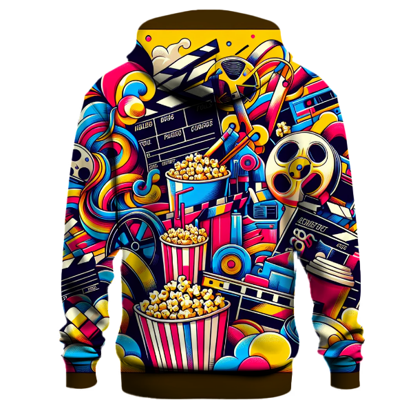 Classic 80s Film Reels Hoodie
