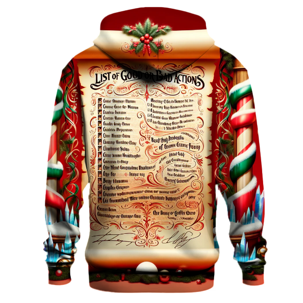 Naughty or Nice List Check Hoodie