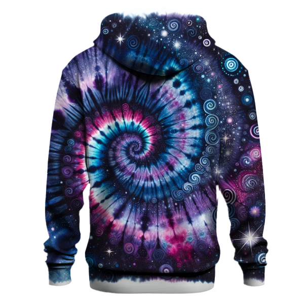 Starlit Bliss Tie-dye Design Hoodie