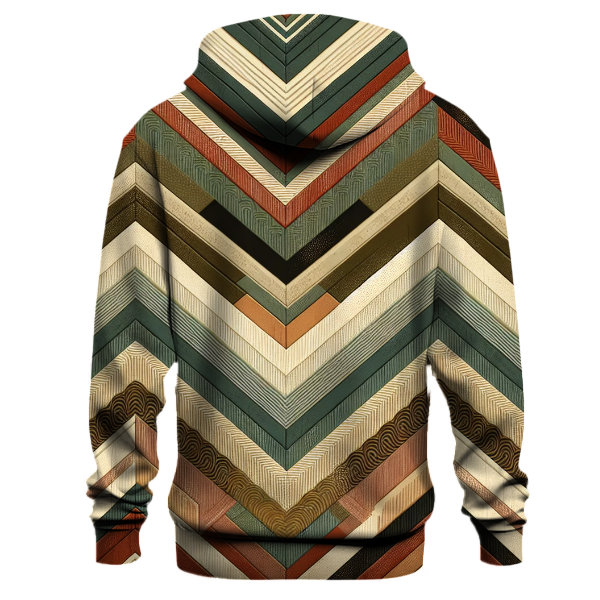 Bohemian Chevron Charm Hoodie