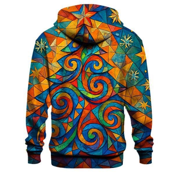 Kaleidoscope Christmas Tree Hoodie