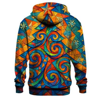 Kaleidoscope Christmas Tree Hoodie