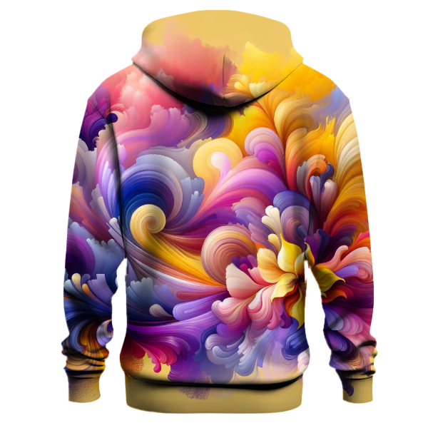 Radiant Orchid Tie-dye Hoodie