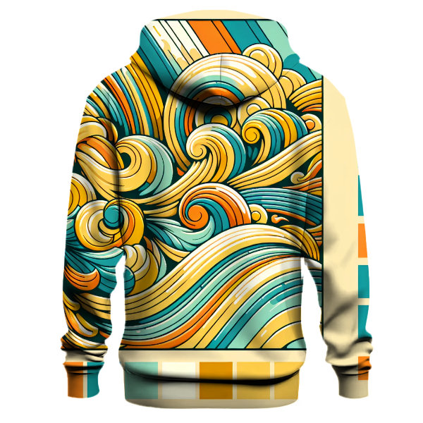Sunshine Retro Waves Hoodie
