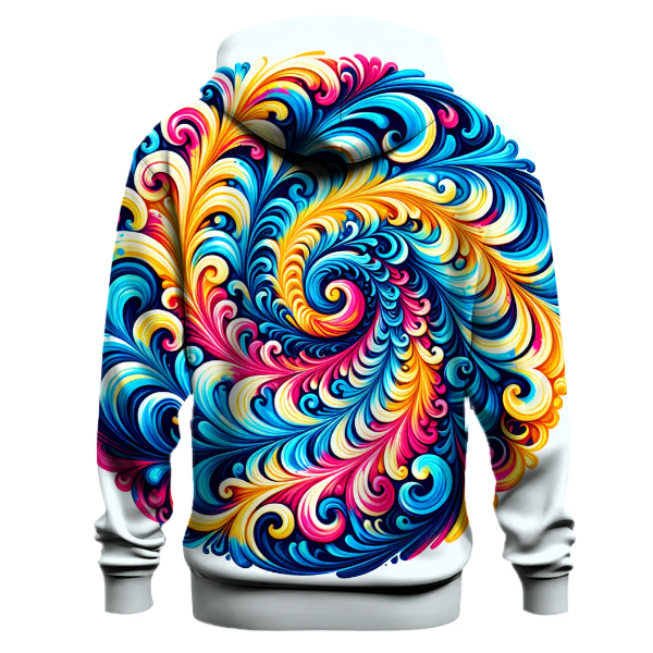 Groovy Tie-Dye Dreamscape Hoodie