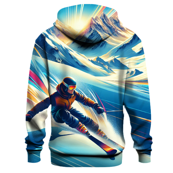 Skiing Splendor Hoodie