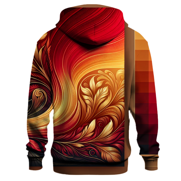 Blazing Autumn Leaves Hoodie