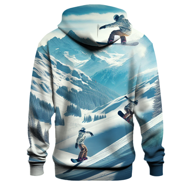 Snowboarding Rush - Switzerland Hoodie