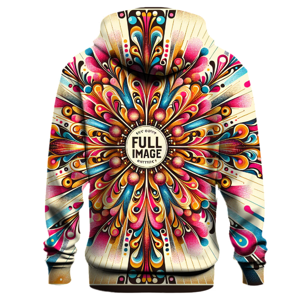 Retro Starburst Explosion Hoodie