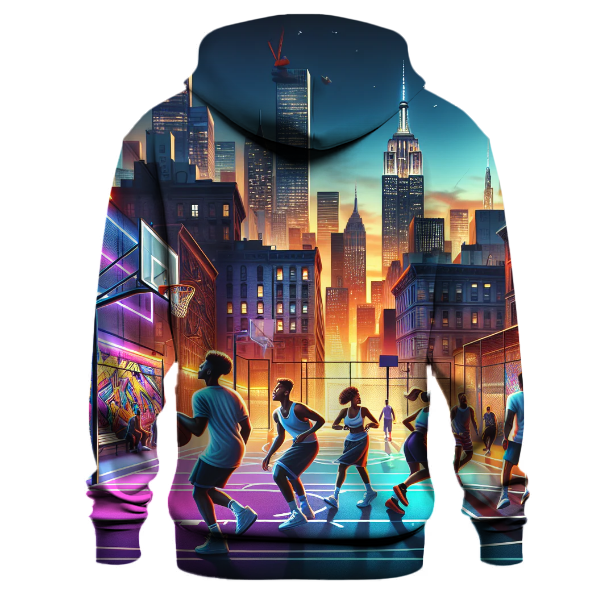 Basketball Cityscape Hoodie