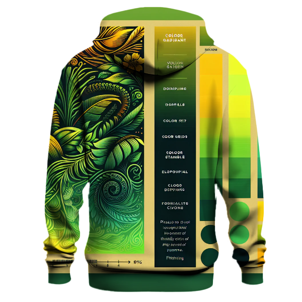 Tropical Jungle Gradient Hoodie