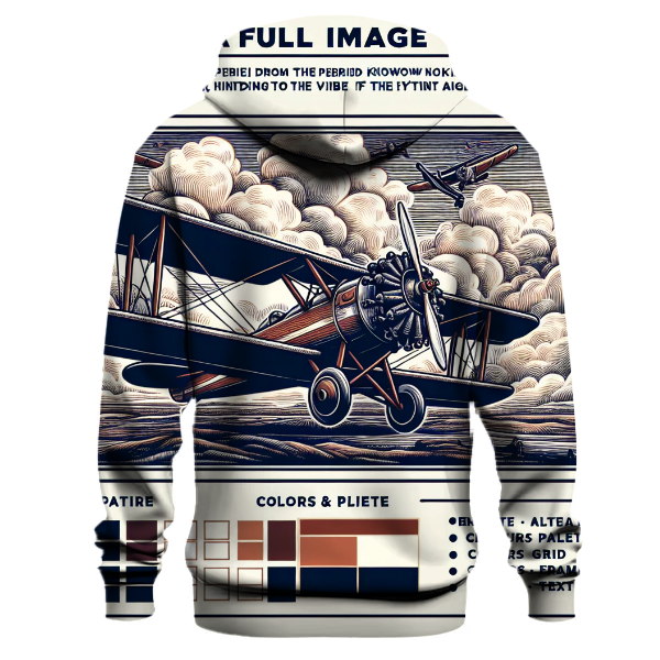 Retro Aviation Adventure Hoodie